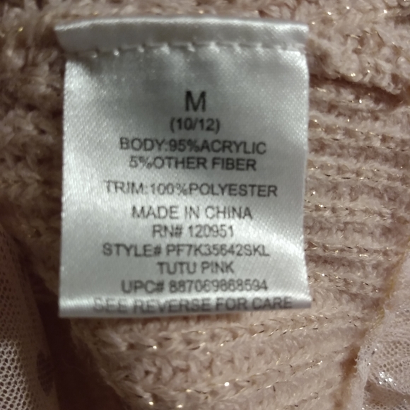 Girls Pink Republic Sweater. Size 10-12 Make an offer - Picture 4 of 5